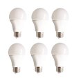 Elitco Lighting Elitco Lighting A19LED801-6PK 10W LED A19 Filament Light Bulb; Chrome - Pack of 6 A19LED801-6PK